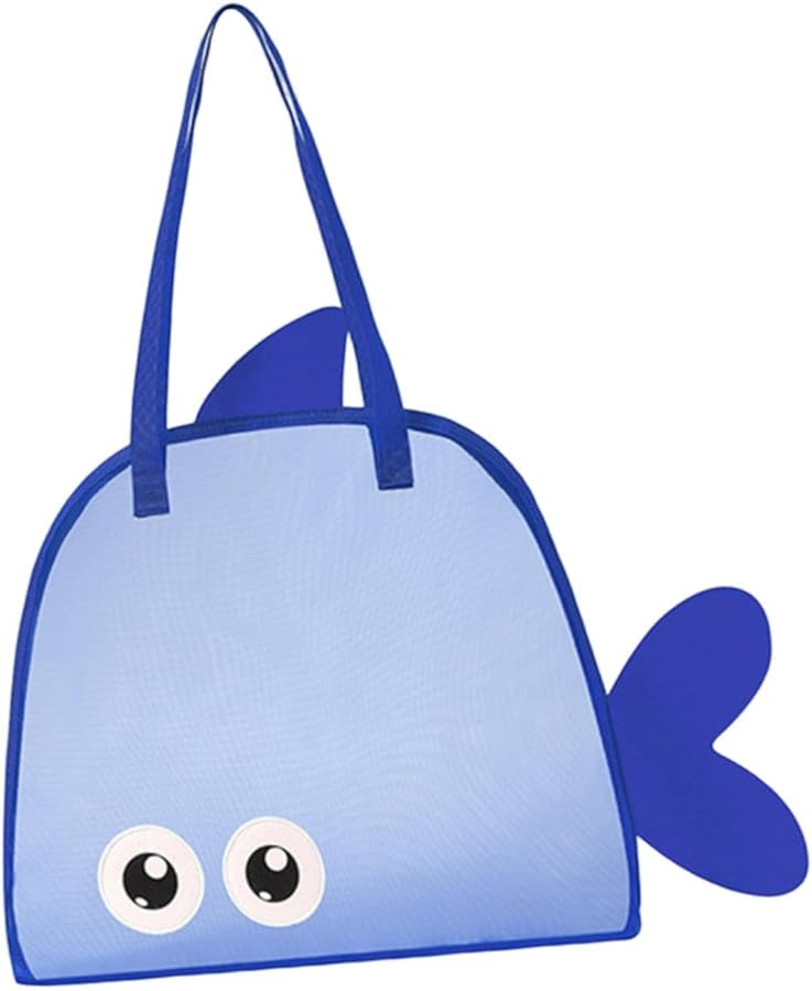 حقيبة دش زرقاء لحمل المستلزمات، حقيبة تخزين شاطئية، منظف قوي لمستلزمات الحمام والتخييم - Image 1